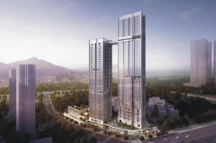 萊蒙水榭云上2-4層商辦loft商辦均價(jià)6.8萬30-75㎡公寓均價(jià)5.6萬