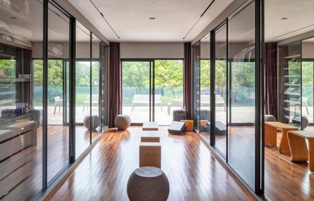 中式風格的堂屋讓人眼前一亮